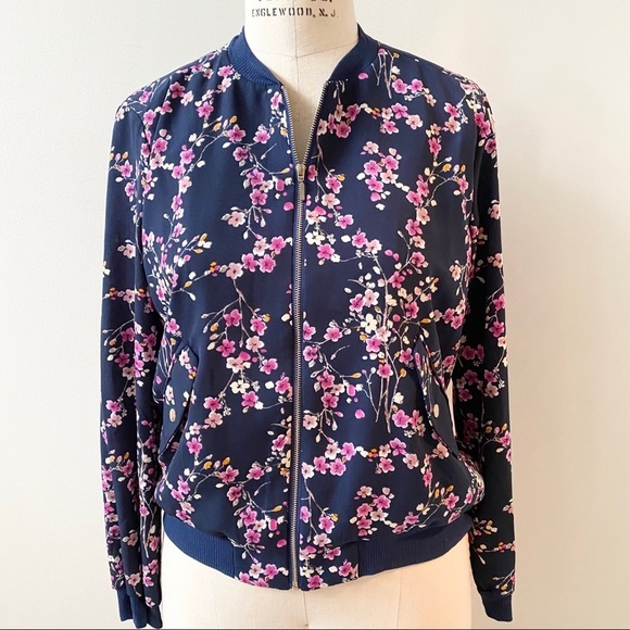 Lipslide Lightweight Floral Jacket Small - Picture 3 of 8